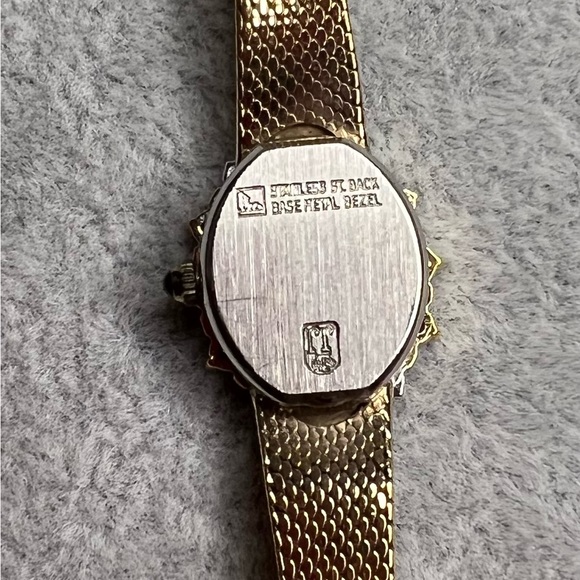 Vintage diamond and ruby Jules jurgensen watch
